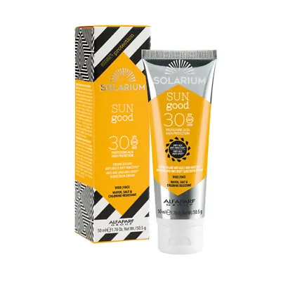 SOLARIUM Sun-Good Face Cream Solar Anti Age And Anti Stains SPF 30 50ml • £46.81