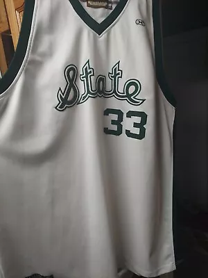 Magic Johnson Vintage Michigan State 5XL Hardwood Legends Jersey • $79.99