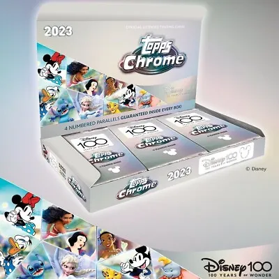 2023 Topps Chrome Disney 100 *YOU PICK* Base 1-100 *BUY 2+ & SAVE* • $3.79