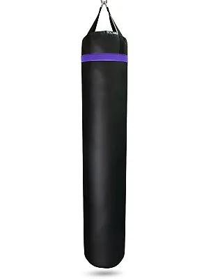 Pro Boxing Slayer 6ft Tall 150lb Muay Thai Punching Bag (Purple Straps/Unfilled) • $65