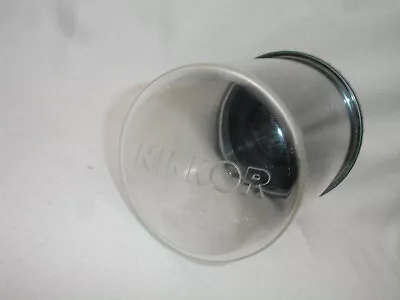 NIKON NIKKOR Plastic LENS CASE Bubble Vintage For 135mm 105mm 100mm Lens #5025 • $14.99