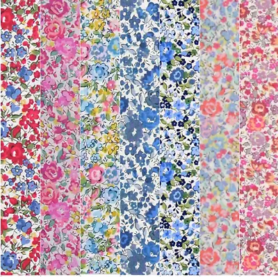 7 Pack Bundle Liberty Fabric Tana Lawn (Emma Georgina) • £5.50