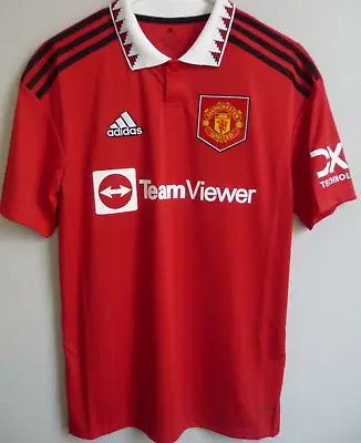 Youth Adidas Manchester United Soccer Home Jersey XL (15-16y) NWT • $34.99