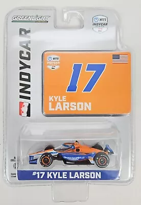 1/64 2024 Greenlight Kyle Larson #17 HendrickCars.com McLaren Indycar Diecast • $9.95