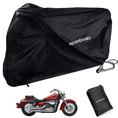 XXL Waterproof Motorcycle Cover UV Protector For Honda Shadow Spirit VT 1100 750 • $21.89