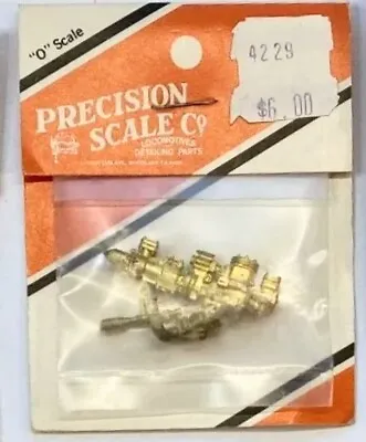 Precision Scale O #4229 Injector W/Steam Union Exhaust Steam Elesco-T (Brass) • $12.10