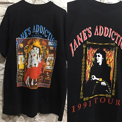 $200 • Buy Vtg 1991 Tour JANE'S ADDICTION El Ritual De Lo Habitual Dbl Sided Single Stitch