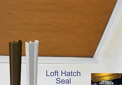 Around Loft Hatch Door Draught Excluder Seal Strip Weather Proofing Insulation • £10.29