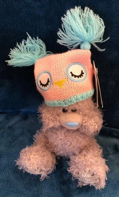 £12 • Buy Me To You Bear Wearing Owls Hat By Carte Blanche Soft Plush Toy O21
