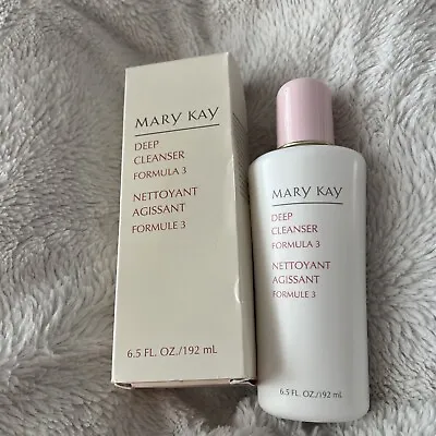 Mary Kay Deep Cleanser Formula 3 RARE Basic Skin Care 1059 FOR OILY SKIN New • $19.99