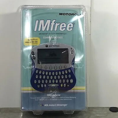 Vintage - Motorola IMfree 56567 Personal Instant Messenger - AOL IM • $49.95