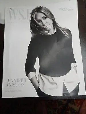 WSJ Magazine Wall Street Journal Wimen’s Fashion .2023 Fall Jennifer Aniston  • $14.69