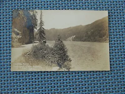 Reedsport Oregon OR RPPC Real Photo Drains Highway Umpqua River Millville NJ 193 • $9.95