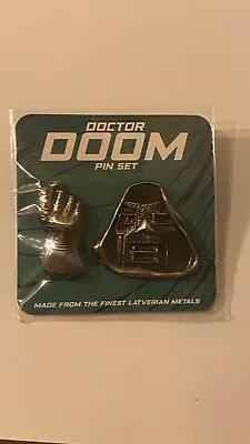 Doctor Doom Pin Set - Made From The Finest Latverian Metals - Marvel Gear+Goods • $7.99