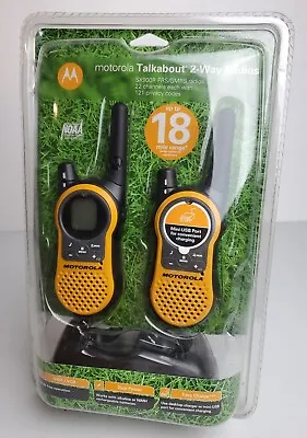 Motorola Talkabout 2 Way Radios SX900R 18 Mile Range • $35.35