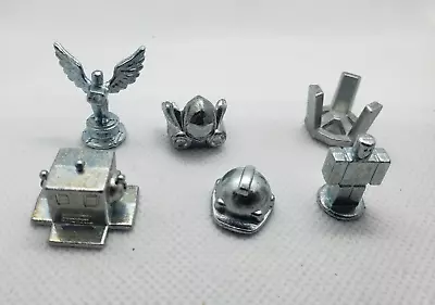 MONOPOLY ROBLOX Edition Complete Set Of 6 Pieces Metal Game Tokens Movers • $6.95