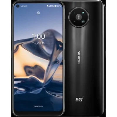 Nokia 8 V 5G UW TA-1257 64GB Gray Verizon & Unlocked GSM Android Smartphone USED • $56.90