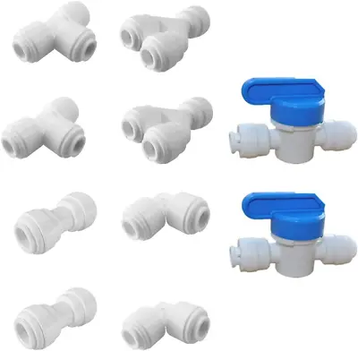 3/8 Water Line Fittings 3/8 Push To Connect Fittings For 3/8 OD Tubing3 • $14.12