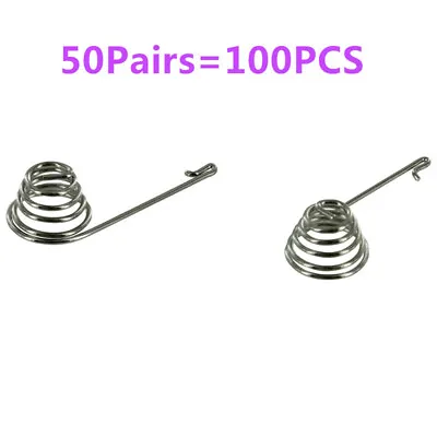 100pcs=50pairs Silver Battery Springs Replacement Part For Xbox 360 Motherboard • $16.18