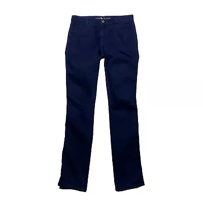 MiH Jeans The Oslo Womens Size 28 Mid Rise Long Slim Leg Dark Wash Denim • $29.88