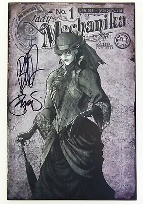 LADY MECHANIKA (2011) #1 2nd Print SIGNED BENITEZ & STEIGERWALD VF Ships FREE! • $40.19