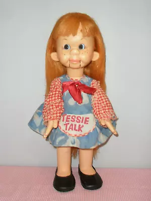 Cute Original Vintage Tessie Talk Doll By Horsman Dolls Inc. 1974 • $9.99