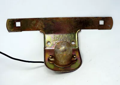 Vntg 1950's/60's GUIDE IT SAE L63 Truck/Car/Trailer License Plate Light Bracket  • $29.97