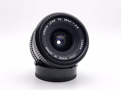 Canon FD 28mm F2.8 FD Prime Portrait Lens AE-1 A-1 AV-1 T-90 • £59.57