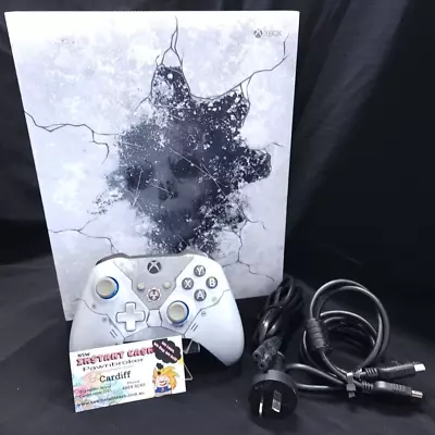 $370 • Buy Microsoft Xbox One X | Console And Controller | (Gears Of War Edition)