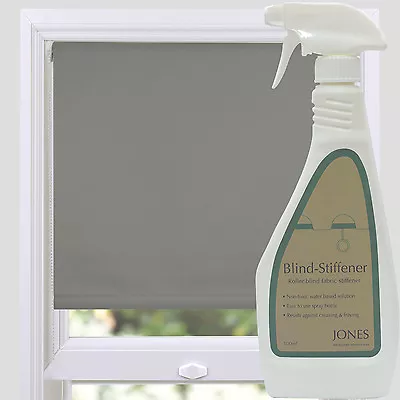 Curtain Fabric Blind Stiffener Spray - Make Your Own Roller Blinds DIY Repairs • £14.99