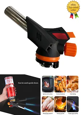 £13.99 • Buy Adjustable Refillable Blow Torch Flame Kitchen Chef Cook Food BBQ Butane *155