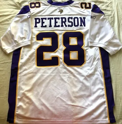 Adrian Peterson Minnesota Vikings 2006 - 2011 Authentic Reebok GAME MODEL Jersey • $377.77