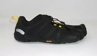 Vibram Men's V-Trail 2.0 Running Shoes Black/Yellow 42 EU / 9-9.5 US (USED) • $65