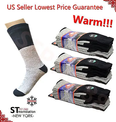 Super Warm Heavy Duty Thermal Double Insulated Winter Ski Socks Extra Cushion • $9.88