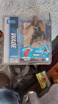 2005 Dwaye Wade McFarlane Rookie Debut Figuire With Stand Series 9 • $20