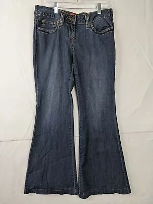 Elle Monaco Denim Jeans Womens Sz 8 Cotton Blend Blue • $9.61