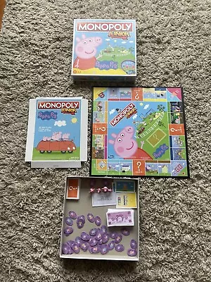 Monopoly Junior - Peppa Pig | Classic Board Game Children Learn & Play • £5.69