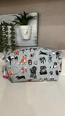 Vera Bradley Grand Travel Cosmetic Bag  - Dog Show • $39