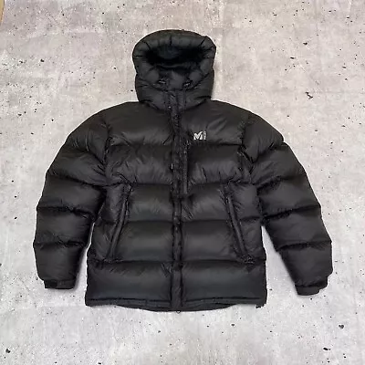 Millet XL Expert Down Jacket Black Goose Coat Men's Folding Down Jacket • $300