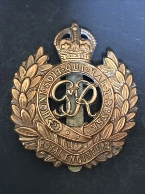 £14 • Buy Royal Engineers Original Cap Badge WW2