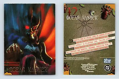 Ocean Master #12 DC Villains : Dark Judgement 1995 Skybox Trading Card • $2.11