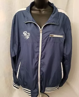 Urban Spirit Jacket Coat Size L Menswear Mens Bluish Green White • $36.09
