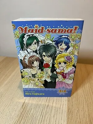 Maid Sama 2 In 1 Edition 2 Vol 3-4 3 And 4 3 4 Manga English Omnibus • $30