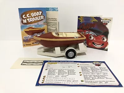 The Chevron Cars C.C.Boat N’ Trailer 1999 Collectable Toy • $16