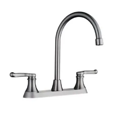 Sheffield Home 2Handle 8inch Centerset Kitchen Faucet In Brushed Nickel • $69.99