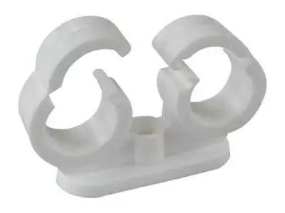 Kliplok 15mm Double Pipe Clip • £1.20