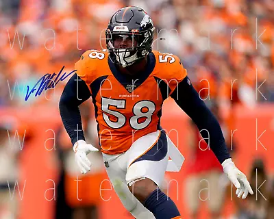 Von Miller Denver Broncos Signed 8X10 Print Photo Picture Poster Autograph RP  • $16.99