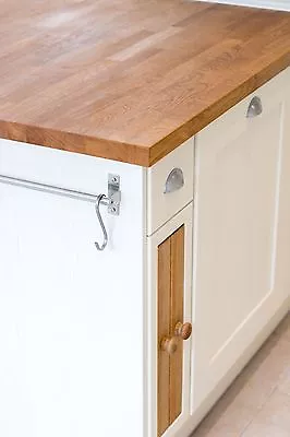 SOLID OAK WOOD KITCHEN WORKTOPS. ALL SIZES IN STOCK. BEST QUALITY 20mm THICKNESS • £65