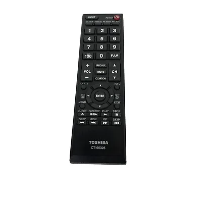 $6.99 • Buy TV Remote Control CT-90325 For Toshiba 50L2200U 37E20 22AV600 32C120U