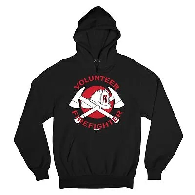 Volunteer Firefighter Sweatshirt First Responder Fire And Rescue Hoodie • $34.95